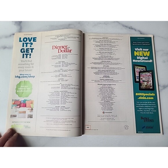 Better Homes And Gardens Special Interest Publications Dinner On A Dollar... - Picture 3 of 10